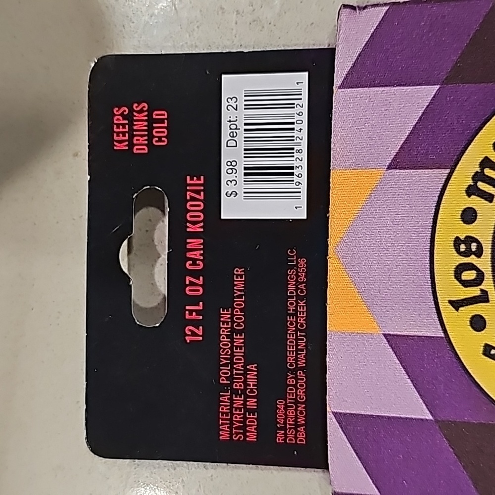 NWT 6 Can Koozies - Picture 2 of 3